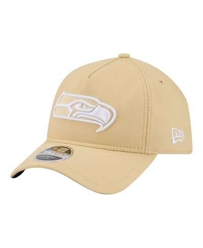 New Era Men's Tan Seattle Seahawks Apex 9FORTY Adjustable Hat