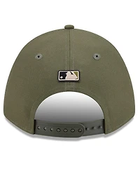 New Era Big Boys and Girls Olive San Francisco Giants 2026 Armed Forces Day 9FORTY M-Crown Adjustable Hat