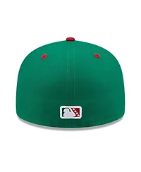 New Era Men's Green/Red Albuquerque Isotopes 2026 Copa De La Diversion 59FIFTY Fitted Hat