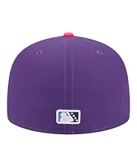 New Era Men's White/Pink Jersey Shore BlueClaws 2026 Copa De La Diversion 59FIFTY Fitted Hat