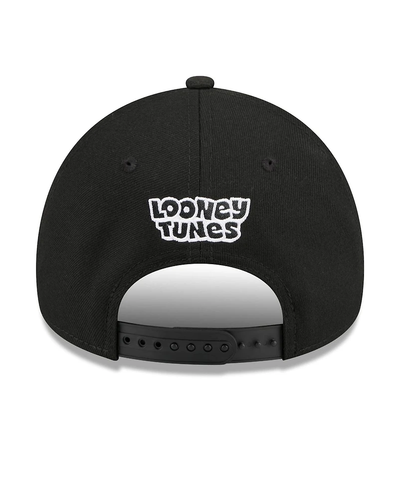 New Era Big Boys and Girls Black Arizona Diamondbacks Looney Tunes A-Frame 9FORTY Adjustable Hat