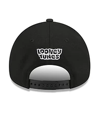 New Era Big Boys and Girls Black Arizona Diamondbacks Looney Tunes A-Frame 9FORTY Adjustable Hat