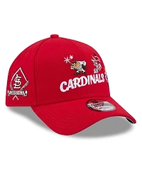 New Era Big Boys and Girls Red St. Louis Cardinals Looney Tunes A-Frame 9FORTY Adjustable Hat