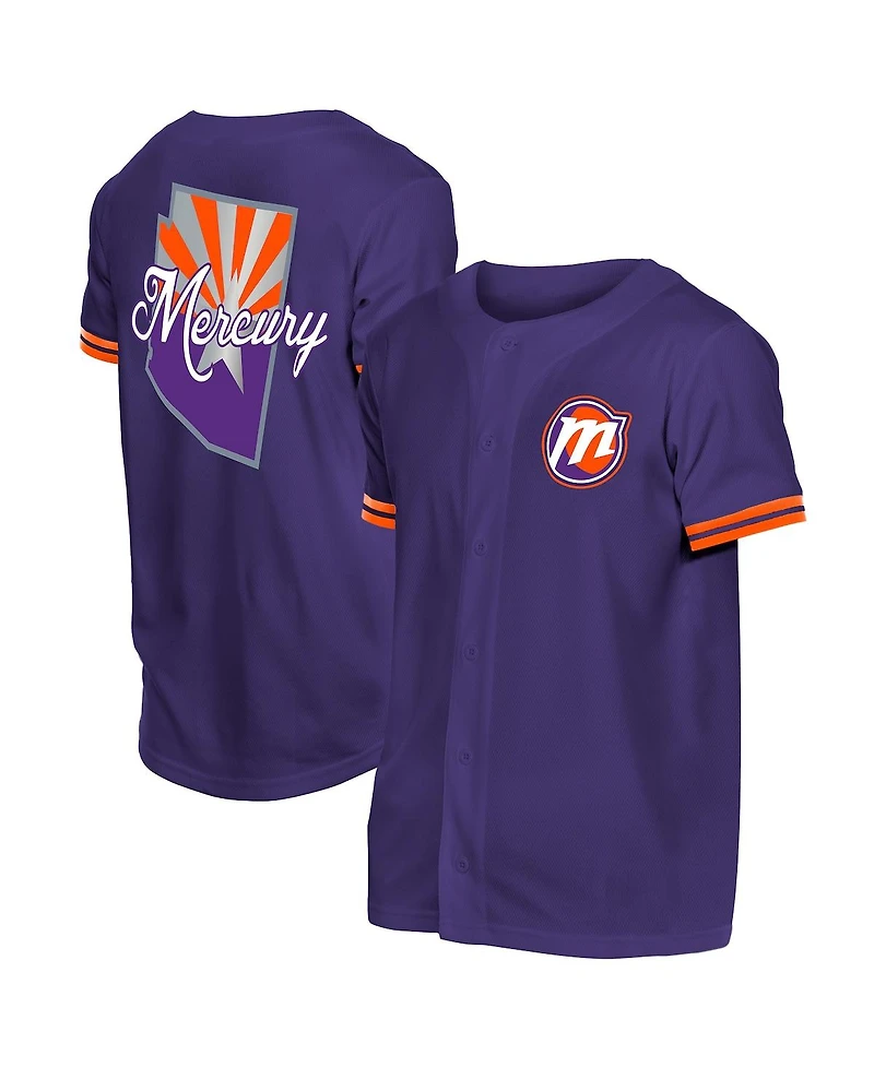 New Era Men's Purple Phoenix Mercury 2026 Wnba Draft Hometown Baseball Jersey