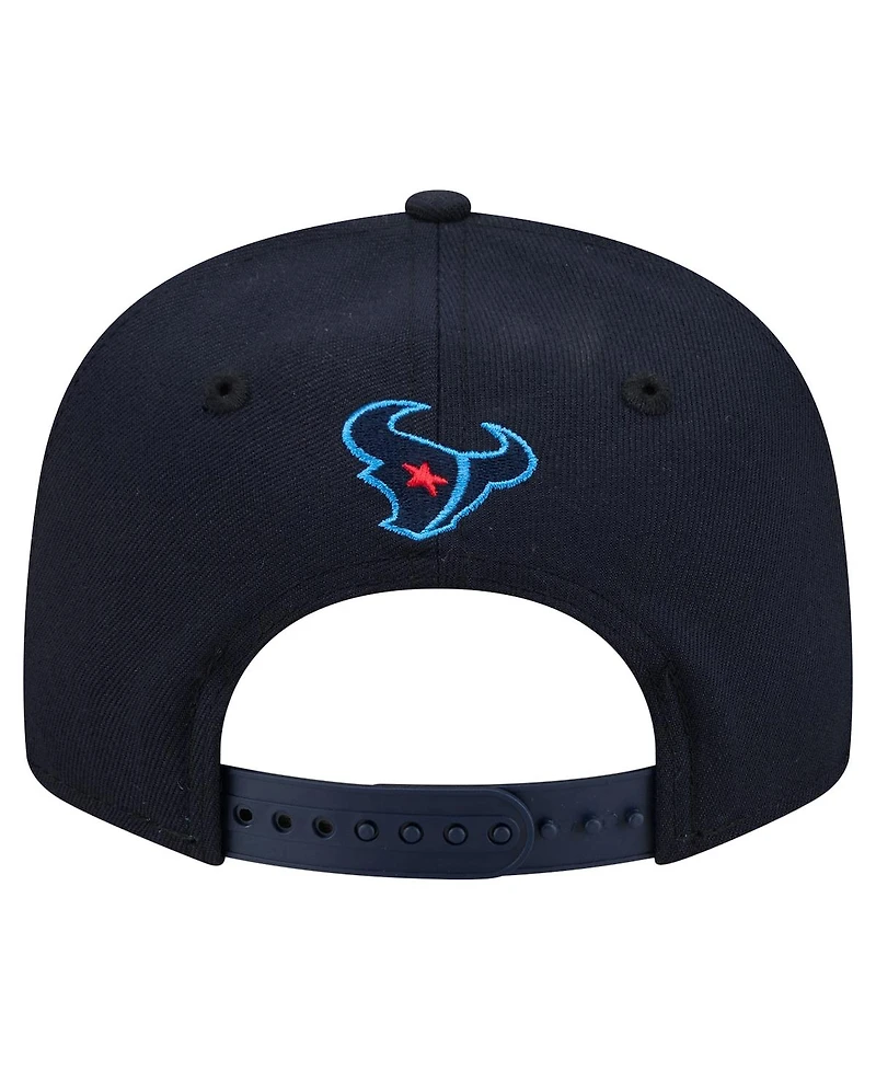 New Era Men's Navy Houston Texans 9FIFTY Snapback Hat