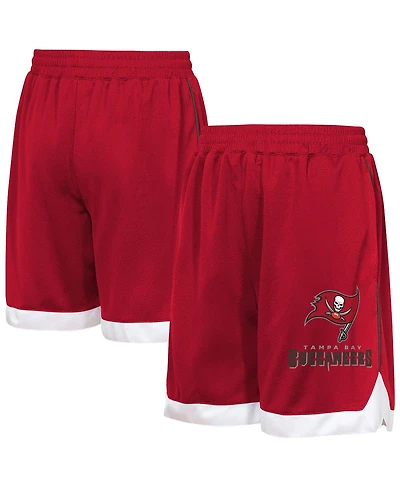 Outerstuff Big Boys and Girls Red Tampa Bay Buccaneers All Star Mesh Shorts