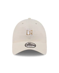 New Era Men's Beige Lafc Micro Team Logo 9TWENTY Adjustable Hat