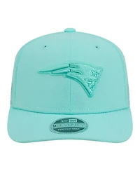 New Era Men's Turquoise New England Patriots Color Pack 9SEVENTY Adjustable Hat