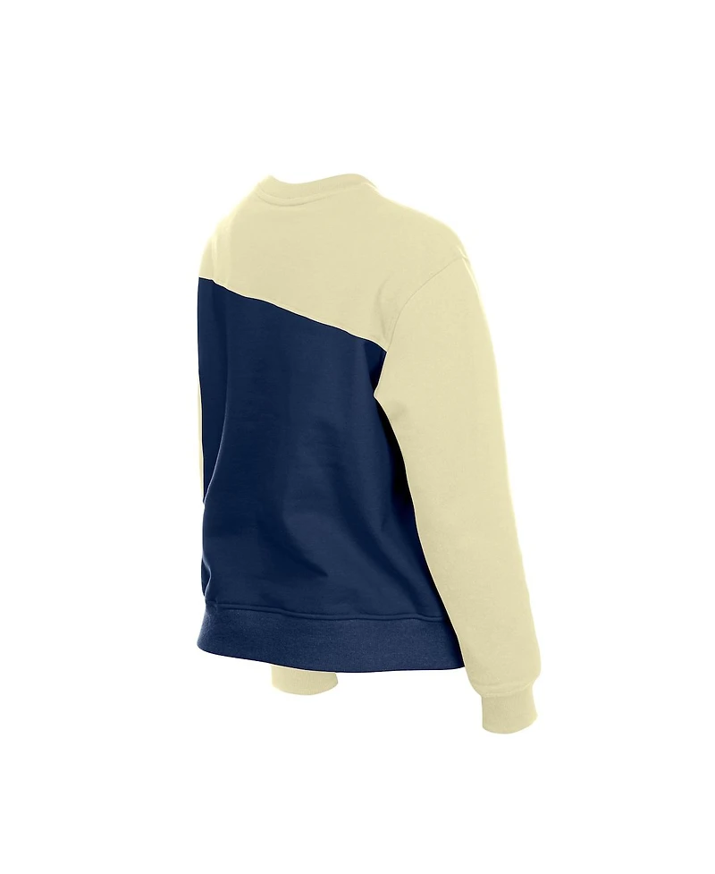 New Era Women's Navy/Cream Los Angeles Dodgers City Connect Gameday Fleece Sweatshirt