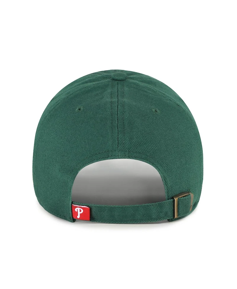 '47 Brand Men's and Women's Green Philadelphia Phillies Flora Gallery Clean Up Adjustable Hat