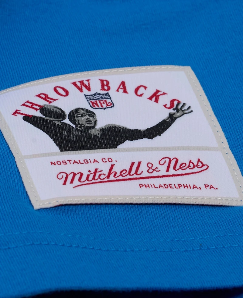 Mitchell & Ness Men's Blue/Silver Detroit Lions Head Coach Tank Top