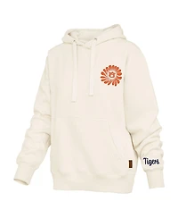 Pressbox Women's Cream Auburn Tigers Elena Janise Hoodie