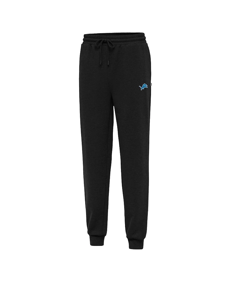 Antigua Men's Black Detroit Lions Idol Jogger Pants