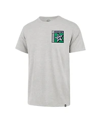 '47 Brand Men's Heather Gray Dallas Cowboys Chrome Plate Franklin T-Shirt