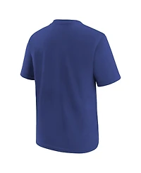 Nike Big Boys and Girls Royal Brooklyn Dodgers Team Logo T-Shirt