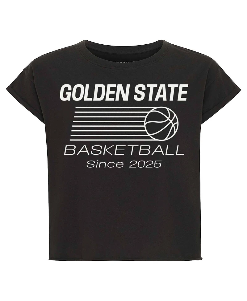 Sportiqe Women's Anthracite Golden State Valkyries Athletic Club Collection Alana T-Shirt