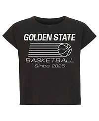 Sportiqe Women's Anthracite Golden State Valkyries Athletic Club Collection Alana T-Shirt