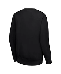 G-iii 4Her by Carl Banks Women's Black Cleveland Cavaliers Collage Team Graphic Fleece Pullover Sweatshirt