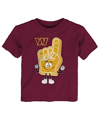 Outerstuff Baby Boys and Girls Burgundy Washington Commanders Handy Man T-Shirt