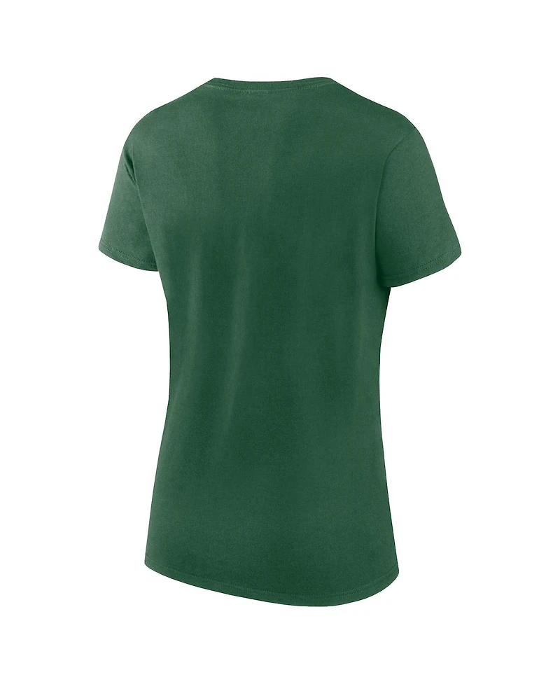 Logo Athletic Women's Green New York Jets Lean T-Shirt