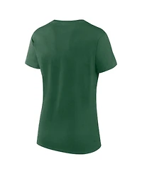 Logo Athletic Women's Green New York Jets Lean T-Shirt