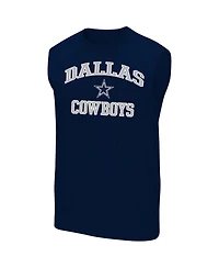 Fanatics Men's Navy Dallas Cowboys Big Tall Hart Soul Muscle Tank Top