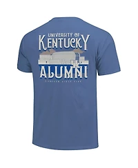 Image One Men's and Women's Royal Kentucky Wildcats Comfort Colors Campus Alumni T-Shirt