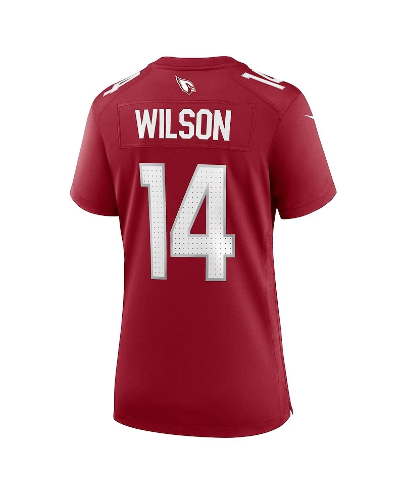 Nike Women's Michael Wilson Cardinal Arizona Cardinals Team Game Jersey