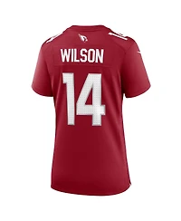 Nike Women's Michael Wilson Cardinal Arizona Cardinals Team Game Jersey