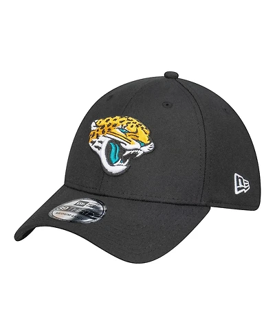 New Era Men's Black Jacksonville Jaguars Core Team 39THIRTY Flex Hat