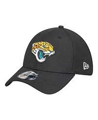 New Era Men's Black Jacksonville Jaguars Core Team 39THIRTY Flex Hat