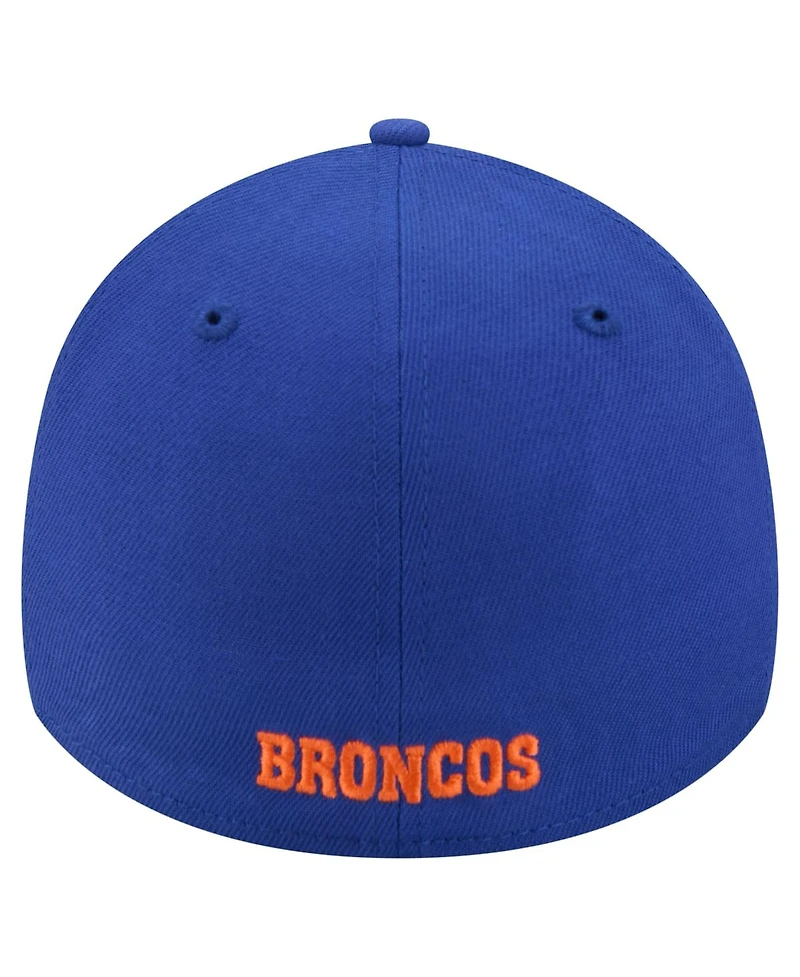 New Era Men's Royal Denver Broncos Core Team 39THIRTY Flex Hat