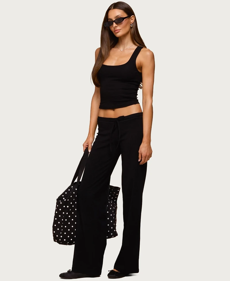 Edikted Women's Claudia Straight Leg Pants