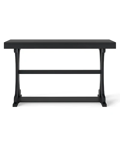 Slickblue Long Narrow Console Table with Open Shelf for Entryway