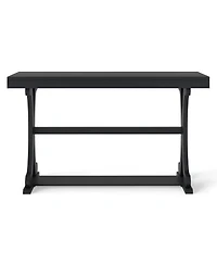 Slickblue Long Narrow Console Table with Open Shelf for Entryway