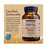 Wiley's Finest Wild Alaskan Fish Oil Peak Dha