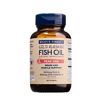 Wiley's Finest Wild Alaskan Fish Oil Peak Dha