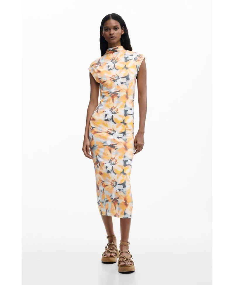 Desigual Women's Floral Tube Dress