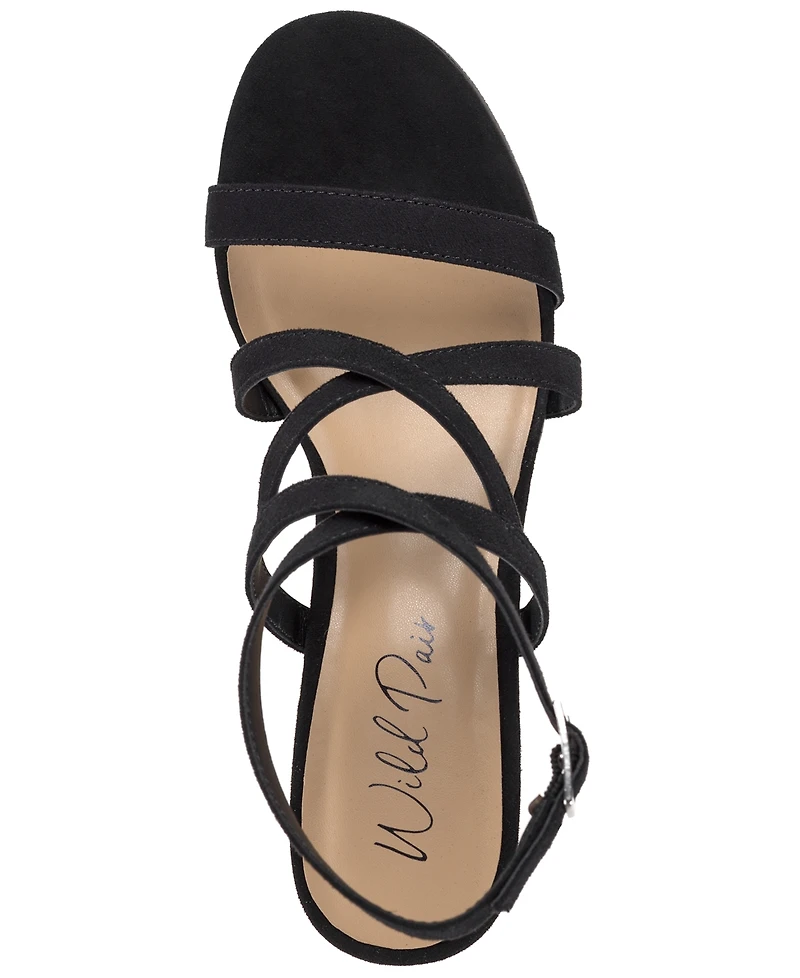 Wild Pair Women's Keely Strappy Platform Dress Sandals, Macy's Exclusive