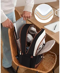 Lovevook Laptop Backpack for Women, 15.6 inch Waterproof College Backpack Woman with Laptop Compartment Computer Bag Travel Backpack Purse
