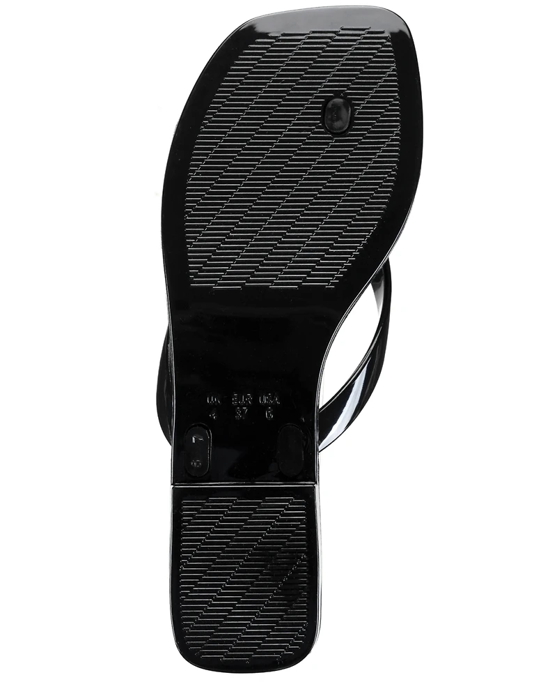 On 34th Women's Ruusu Flower Jelly Thong Sandals, Macy's Exclusive