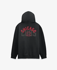 Fanatics Men's Chicago Cubs Black Out Fleece Hoodie