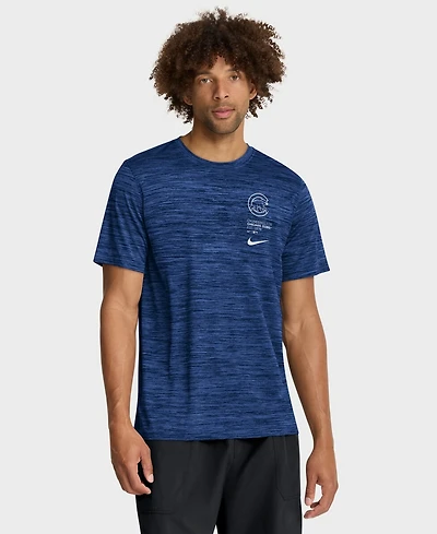 Nike Men's Royal Chicago Cubs Velocity Dri-fit T-Shirt