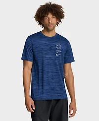 Nike Men's Royal Chicago Cubs Velocity Dri-fit T-Shirt