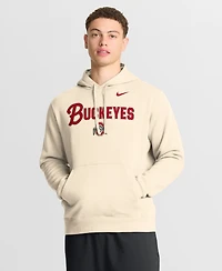 Nike Men's Natural Ohio State Buckeyes Primetime Club Hoodie