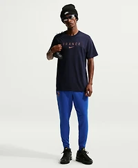 Nike Men's Blue France National Team Wordmark T-Shirt