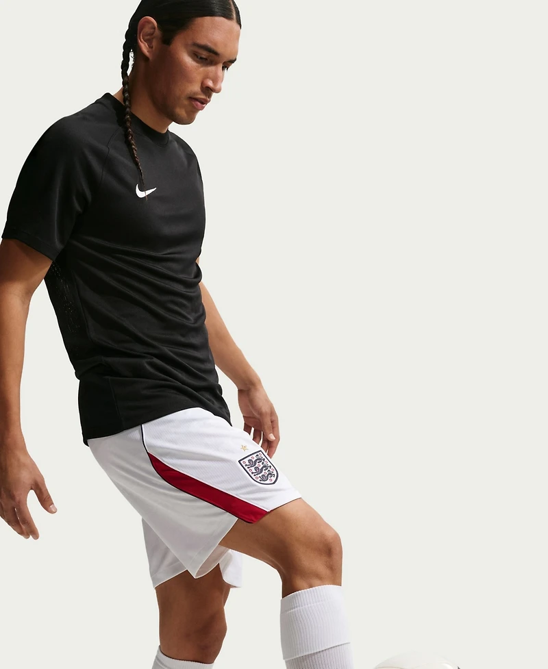 Nike Men's White England National Team 2026 Home Stadium Replica Shorts