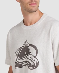 Fanatics Men's Cream Colorado Avalanche Made Canada T-Shirt