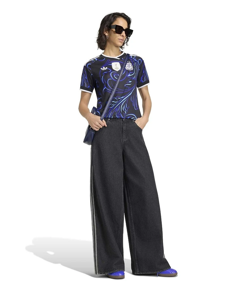 Adidas Women's Black Argentina National Team 2026 Away Replica Jersey