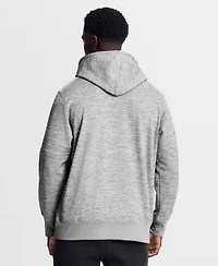 Nike Men's Heather Charcoal Detroit Tigers Authentic Collection Therma-fit Hoodie